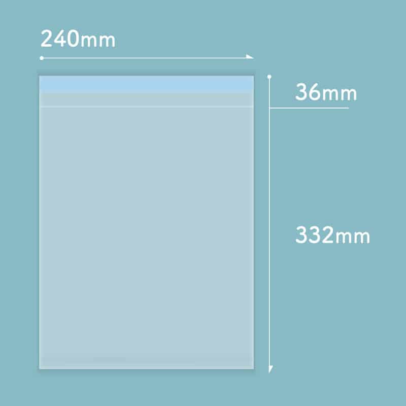 コトモ LDPE封筒 カタログ用 透明 角形2号 50μ K2-LD500T 1000枚/箱(ご注文単位1箱)【直送品】