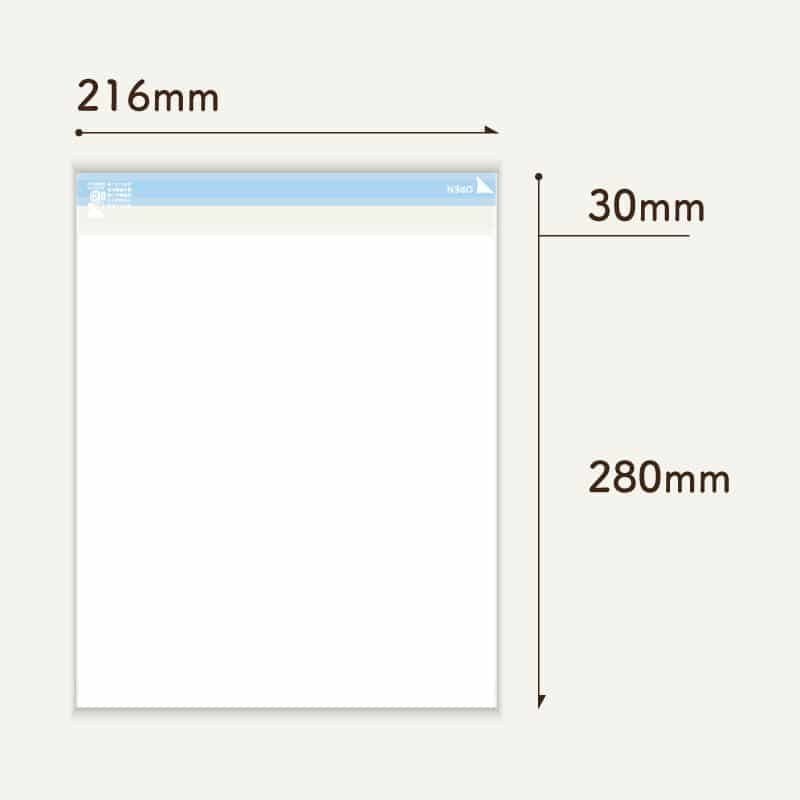 コトモ OPP封筒 エコニカル 白 角形3号 40μ K3-OPEC431T 1000枚/箱（ご注文単位1箱）【直送品】