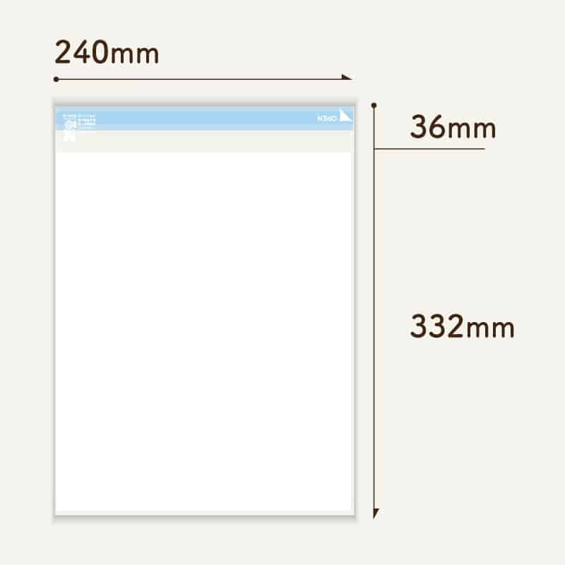 コトモ OPP透明封筒 エコニカル 角形2号 40μ K2-OPEC431T 1000枚/箱(ご注文単位1箱)【直送品】