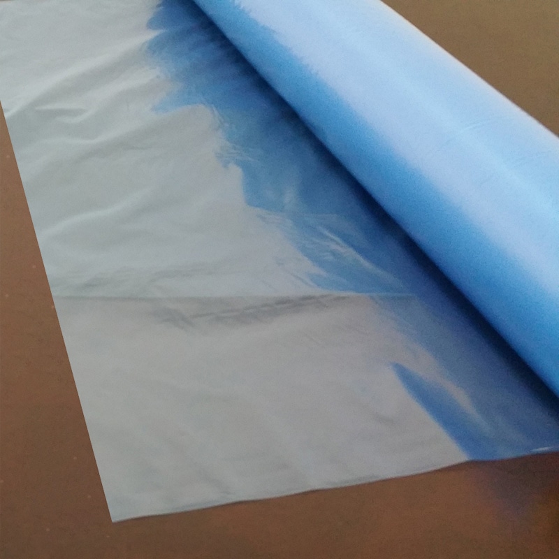 テクノスタット工業 帯電防止剤練り込み袋 スタットA 200×1200 ブルー STAT-A 1本(ご注文単位10本)【直送品】