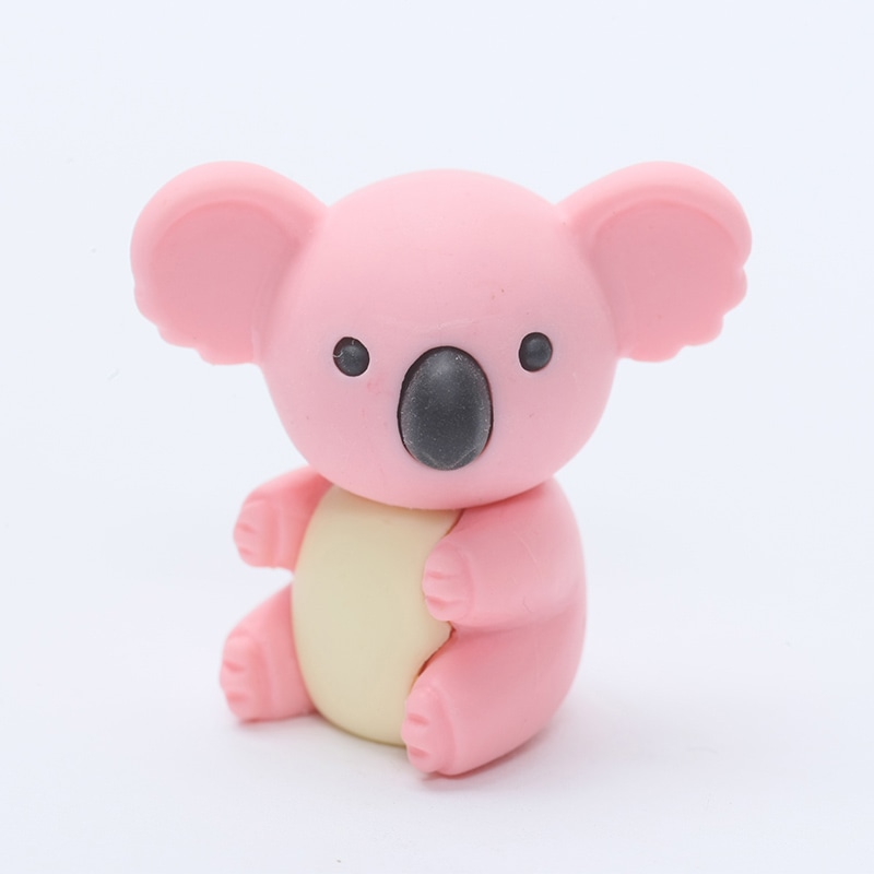 イワコー 消しゴム　コアラ ピンク ER-BDOU066 1個（ご注文単位10個）【直送品】