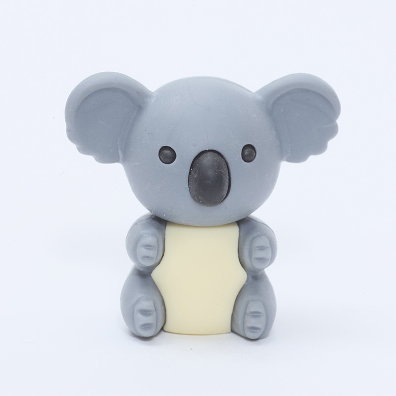 イワコー 消しゴム　コアラ グレー ER-BDOU067 1個（ご注文単位10個）【直送品】