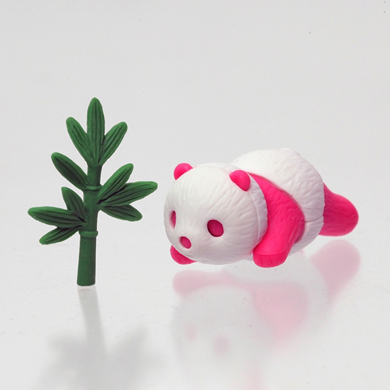 イワコー 消しゴム ベビーパンダ ピンク ER-BDOU250 1個(ご注文単位10個)【直送品】