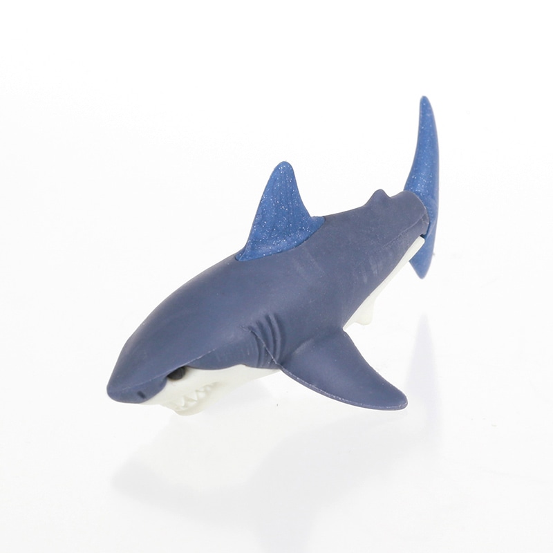 イワコー 消しゴム　ホオジロザメ ブルー ER-BDOU260 1個（ご注文単位10個）【直送品】