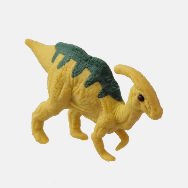 イワコー 消しゴム パラサウロロフス イエロー ER-BDOU212 1個(ご注文単位10個)【直送品】