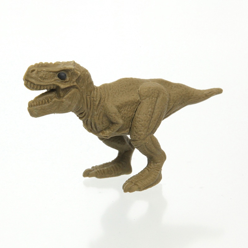 イワコー 消しゴム　ティラノサウルス カーキ ER-BDOU201 1個（ご注文単位10個）【直送品】
