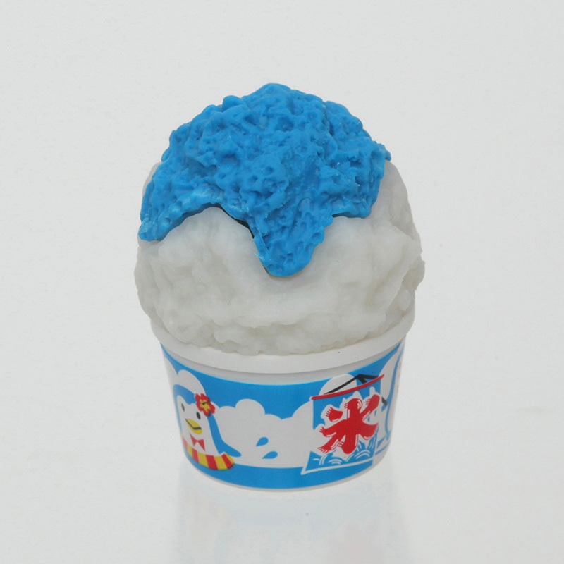 イワコー 消しゴム かき氷 ブルーハワイ ER-BDES053 1個(ご注文単位10個)【直送品】