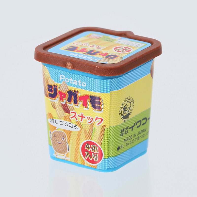 イワコー 消しゴム じゃがいもスナック ER-BPAR022 1個(ご注文単位10個)【直送品】