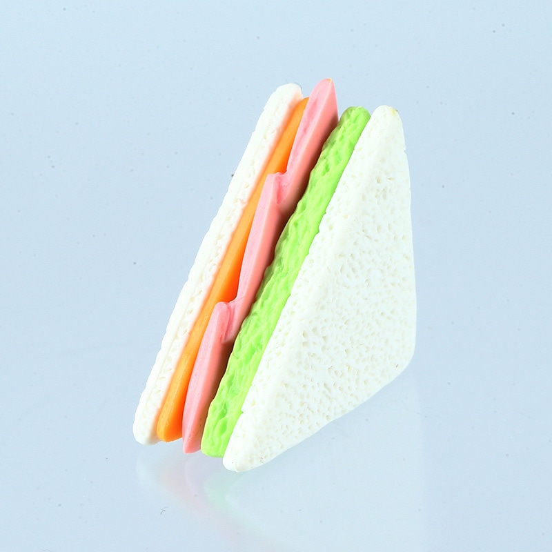 イワコー 消しゴム 三角サンドウィッチ ホワイト ER-BTAB102 1個(ご注文単位10個)【直送品】