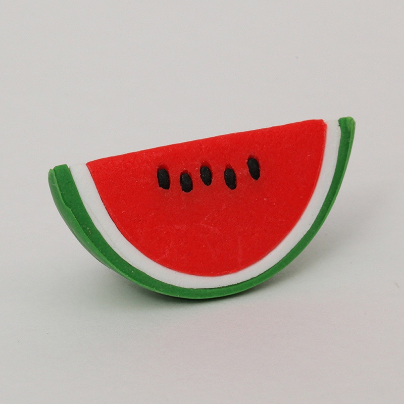 イワコー 消しゴム カットスイカ レッド ER-BYAS041 1個(ご注文単位10個)【直送品】