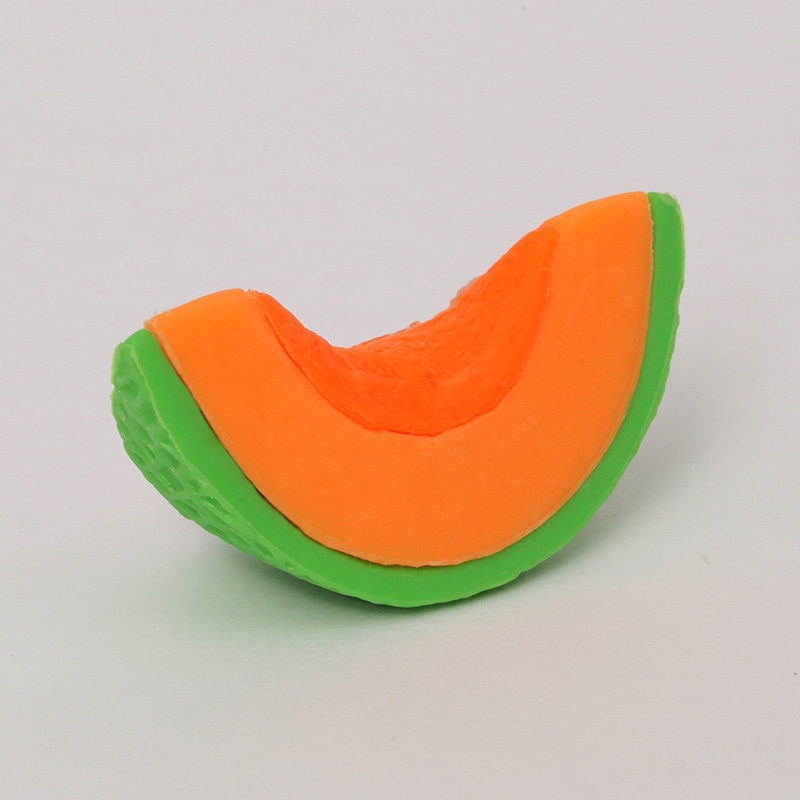 イワコー 消しゴム カットメロン オレンジ ER-BYAS043 1個(ご注文単位10個)【直送品】