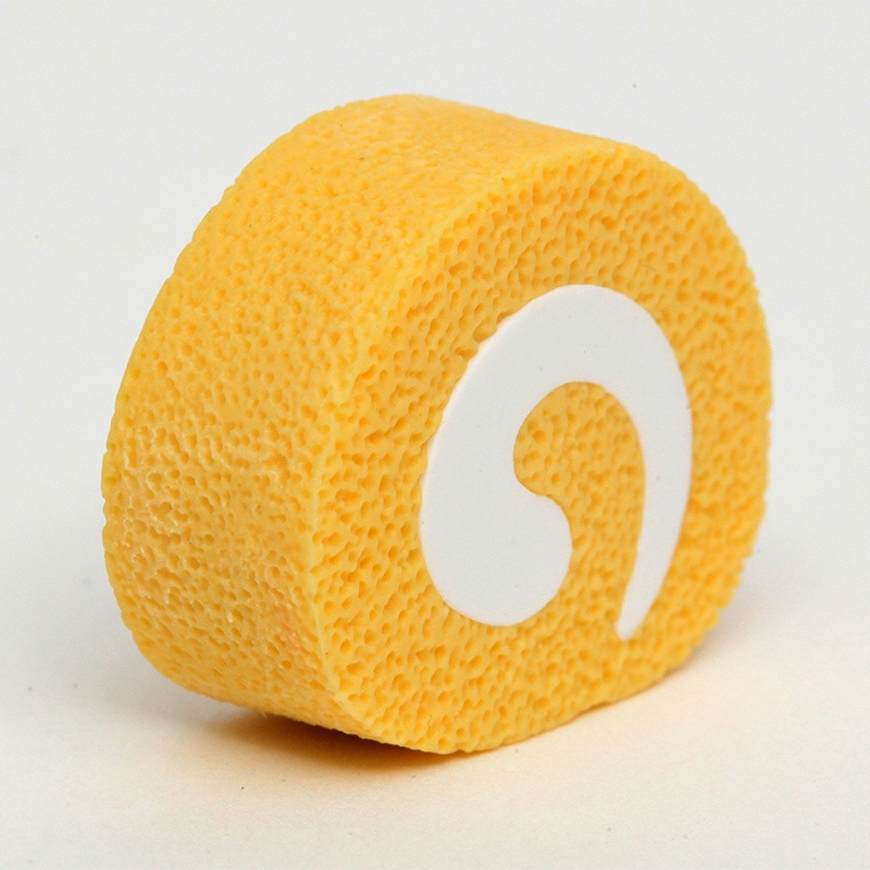 イワコー 消しゴム カットロールケーキ イエロー ER-BDES102 1個(ご注文単位10個)【直送品】