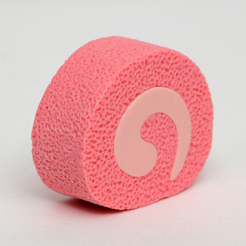 イワコー 消しゴム カットロールケーキ ピンク ER-BDES103 1個(ご注文単位10個)【直送品】