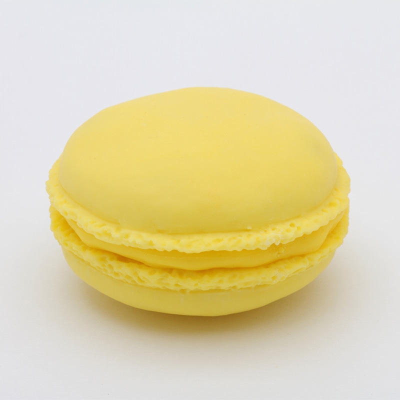 イワコー 消しゴム　マカロン イエロー ER-BDES082 1個（ご注文単位10個）【直送品】