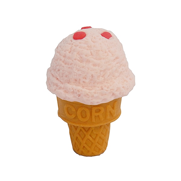 イワコー 消しゴム　コーンアイス ピンク ER-BDES120 1個（ご注文単位10個）【直送品】