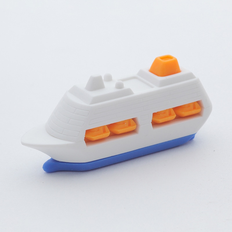 イワコー 消しゴム　客船 ブルー ER-BASB145 1個（ご注文単位10個）【直送品】