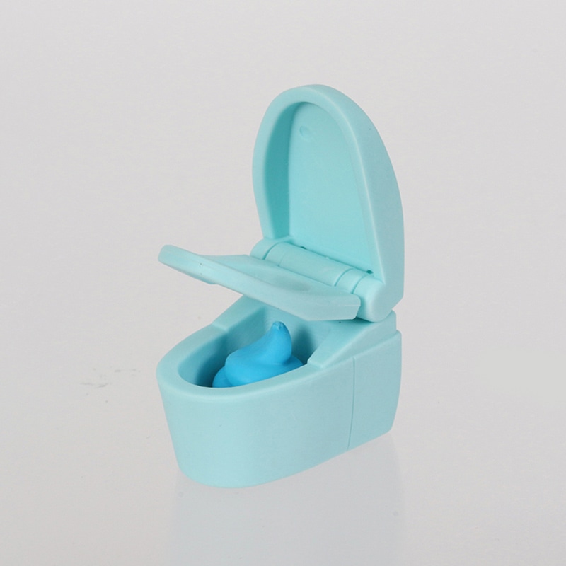 イワコー 消しゴム　便器 ブルー ER-BASB382 1個（ご注文単位10個）【直送品】
