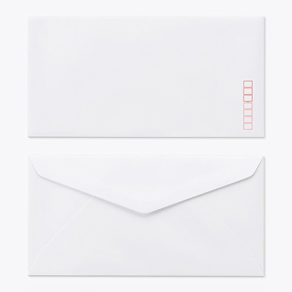 山櫻 封筒　洋長3　ダイヤ貼　Pケント120 CoC　〒枠入 00404001 　1000枚/箱（ご注文単位1箱）【直送品】