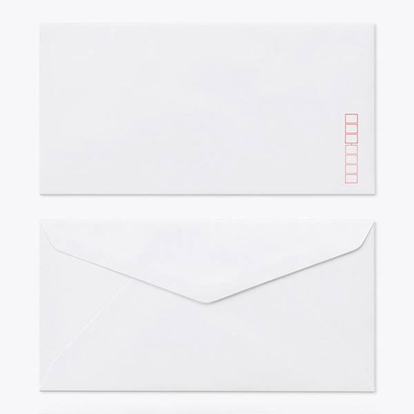 山櫻 封筒　洋長3　ダイヤ貼　YKケント100 CoC　〒枠入 00404003 　1000枚/箱（ご注文単位1箱）【直送品】