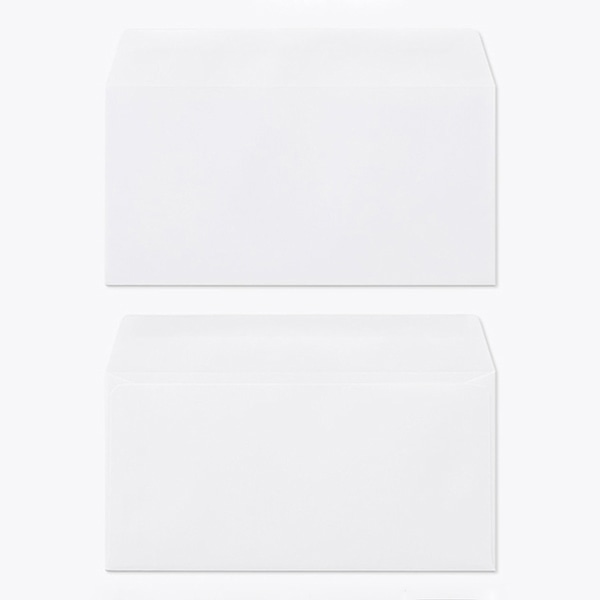 山櫻 封筒　洋長3　カマス貼　本ケント100 CoC　〒枠なし 00404022 　1000枚/箱（ご注文単位1箱）【直送品】