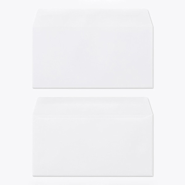 山櫻 封筒　洋長3　カマス貼　本ケント100　グット CoC　〒枠なし 00404024 　1000枚/箱（ご注文単位1箱）【直送品】