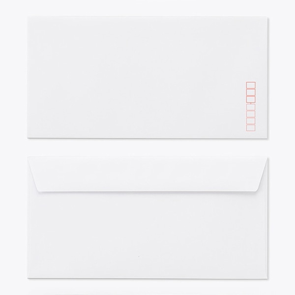 山櫻 封筒　洋長3　カマス貼FF　本ケント100 CoC　〒枠入 00404027 　1000枚/箱（ご注文単位1箱）【直送品】