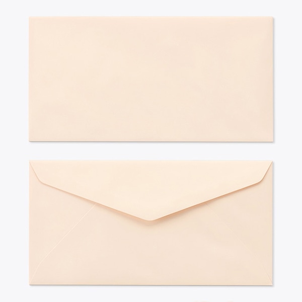 山櫻 封筒　洋長3　ダイヤ貼　ECピンク100 CoC　〒枠なし 00404064 　500枚/箱（ご注文単位1箱）【直送品】