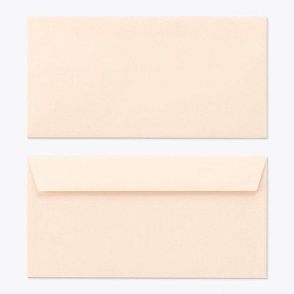 山櫻 封筒　洋長3　カマス貼FF　ECピンク100 CoC　〒枠なし 00404104 　1000枚/箱（ご注文単位1箱）【直送品】