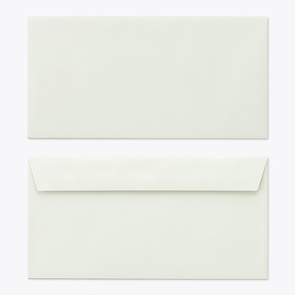 山櫻 封筒　洋長3　カマス貼FF　ECグレイ100 CoC　〒枠なし 00404106 　1000枚/箱（ご注文単位1箱）【直送品】