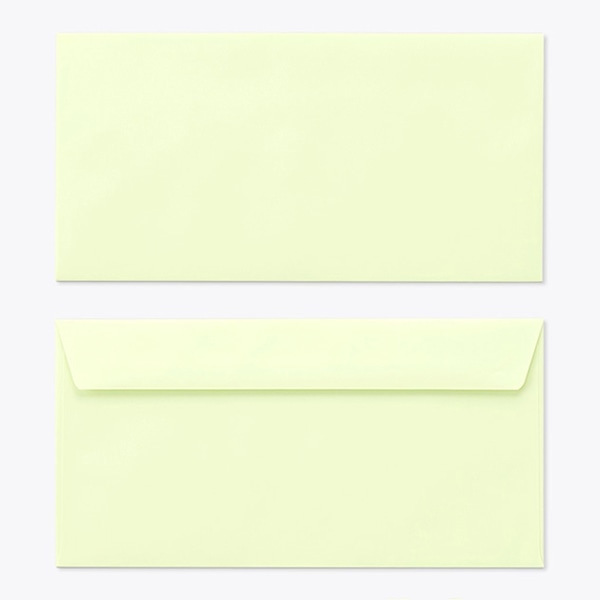 山櫻 封筒　洋長3　カマス貼FF　ECウグイス100 〒枠なし 00404109 　1000枚/箱（ご注文単位1箱）【直送品】