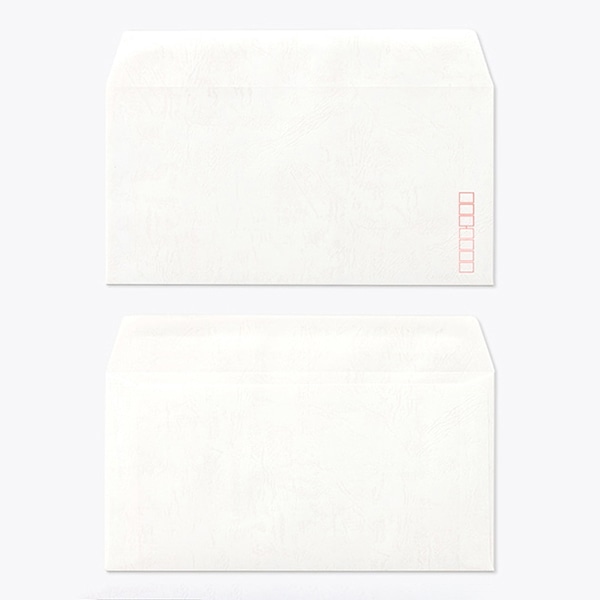 山櫻 封筒　洋長3　カマス貼　コープ　ホワイト100 〒枠入 00404111 　1000枚/箱（ご注文単位1箱）【直送品】