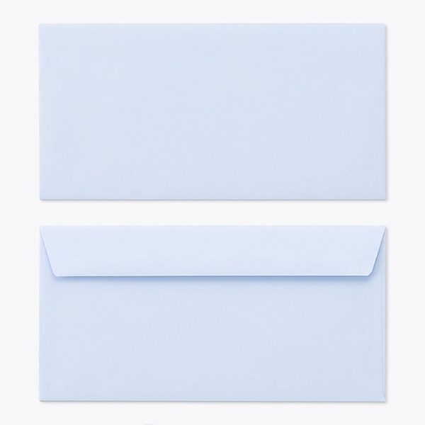 山櫻 封筒　洋長3　カマス貼FF　ECアクア100 CoC　〒枠なし 00404181 　1000枚/箱（ご注文単位1箱）【直送品】