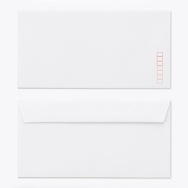 山櫻 封筒　洋長3　カマス貼FF　本ケント80 CoC　〒枠入 00404203 　1000枚/箱（ご注文単位1箱）【直送品】