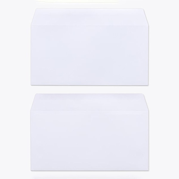 山櫻 封筒　洋長3　カマス貼　再生ケント100 CoC　〒枠なし 00404214 　1000枚/箱（ご注文単位1箱）【直送品】