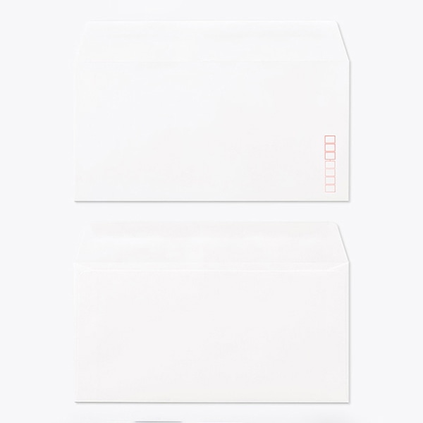 山櫻 封筒　洋長3　カマス貼　ECスカイ100　グット CoC　〒枠なし 00404419 　1000枚/箱（ご注文単位1箱）【直送品】