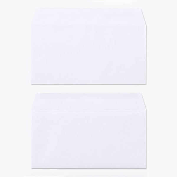 山櫻 封筒　洋長3　カマス貼　BSケント100 CoC　〒枠なし 00404802 　1000枚/箱（ご注文単位1箱）【直送品】