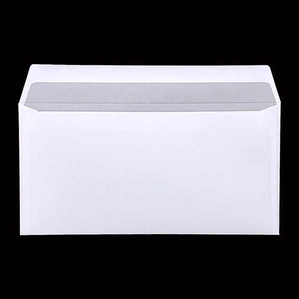 山櫻 封筒　洋長3　カマス貼　撥水ケント100 裏地紋墨　CoC　〒枠なし 00404910 　1000枚/箱（ご注文単位1箱）【直送品】