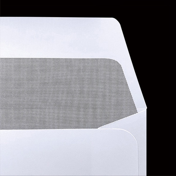 山櫻 封筒　洋長3　カマス貼　撥水ケント100 裏地紋墨　CoC　〒枠なし 00404910 　1000枚/箱（ご注文単位1箱）【直送品】