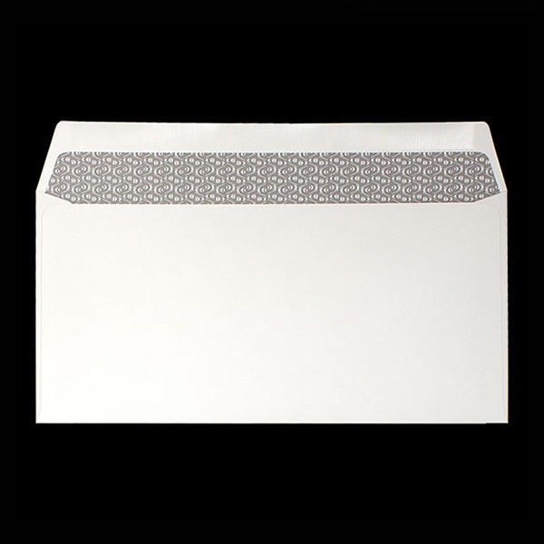 山櫻 封筒　洋長3　カマス貼　ヨミニクイ　ECグレイ CoC100　〒枠なし 00404915 　1000枚/箱（ご注文単位1箱）【直送品】