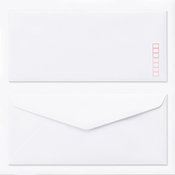 山櫻 封筒　洋4　ダイヤ貼　Pケント120 CoC　〒枠入 00405001 　1000枚/箱（ご注文単位1箱）【直送品】