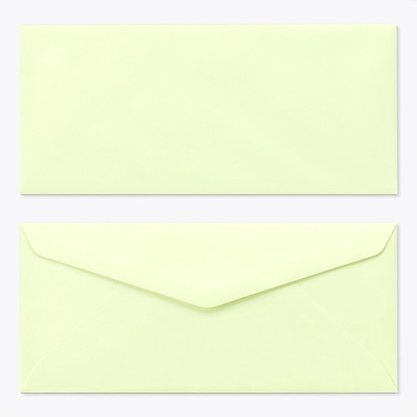 山櫻 封筒　洋4　ダイヤ貼　ECウグイス100 〒枠なし 00405084 　500枚/箱（ご注文単位1箱）【直送品】