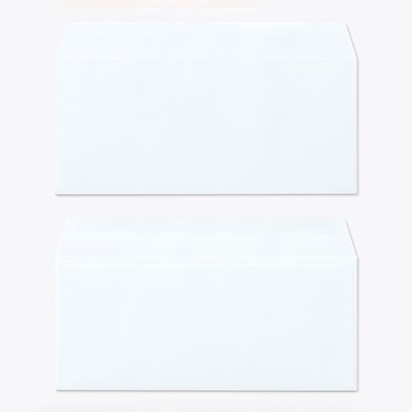 山櫻 封筒　洋4　カマス貼　ECスカイ100 〒枠なし 00405106 　1000枚/箱（ご注文単位1箱）【直送品】