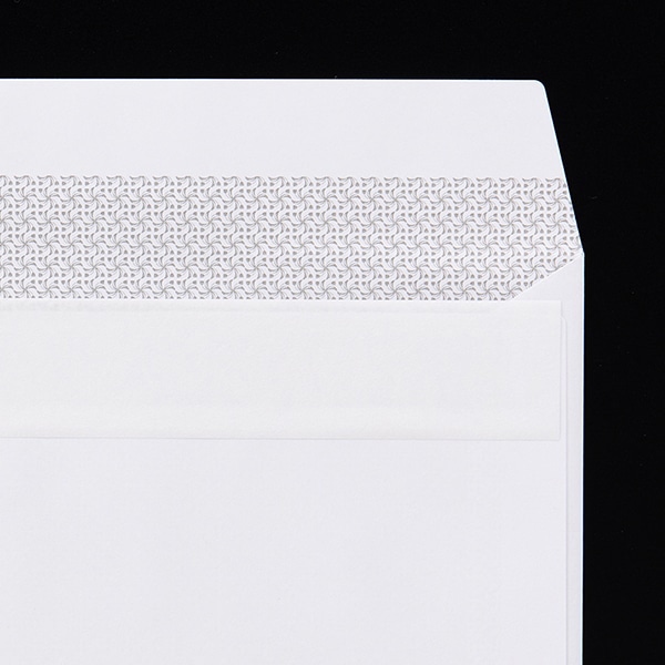 山櫻 封筒 洋長6 カマス貼FF BSケント80 グット CoC 裏地紋鼠 〒枠なし 00405502 1000枚/箱(ご注文単位1箱)【直送品】