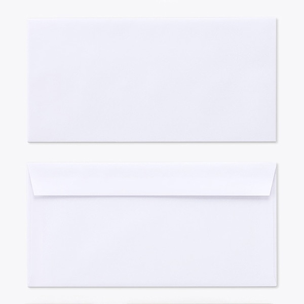 山櫻 封筒　洋長6　カマス貼FF　BSケント80 CoC　裏地紋鼠　〒枠なし 00405504 　1000枚/箱（ご注文単位1箱）【直送品】