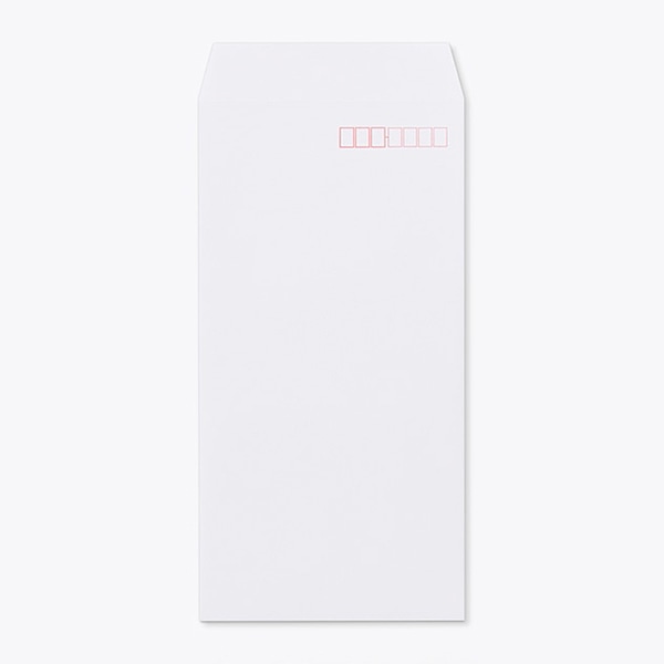 山櫻 封筒 長3 中貼 本ケント100 CoC 〒枠入 00509011 1000枚/箱(ご注文単位1箱)【直送品】
