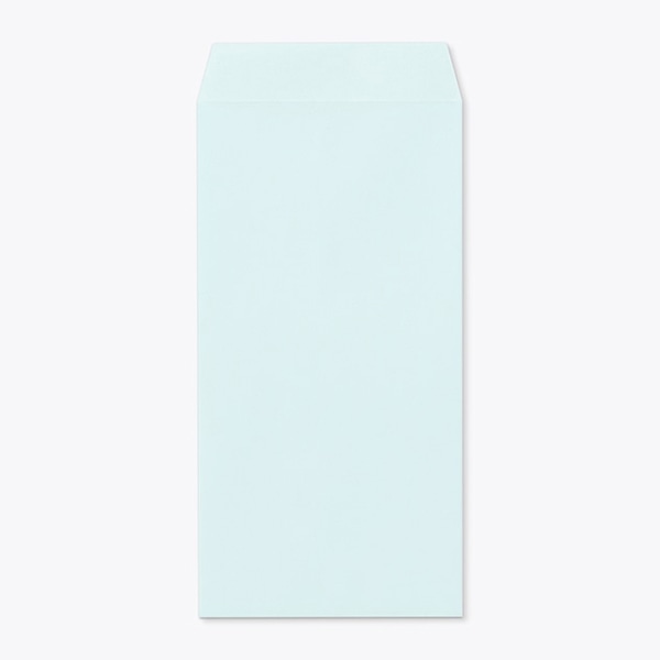山櫻 封筒　長3　中貼　ECブルー80 CoC　〒枠なし 00512025 　1000枚/箱（ご注文単位1箱）【直送品】