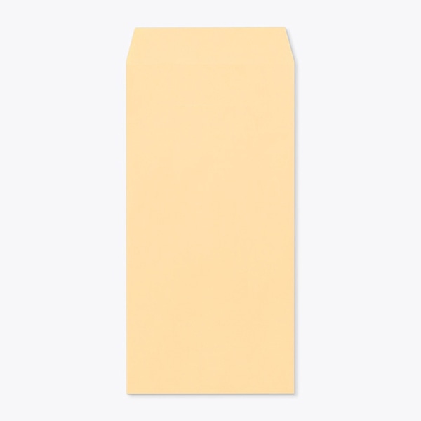 山櫻 封筒　長3　中貼　ECオレンジ80 〒枠なし 00512029 　1000枚/箱（ご注文単位1箱）【直送品】