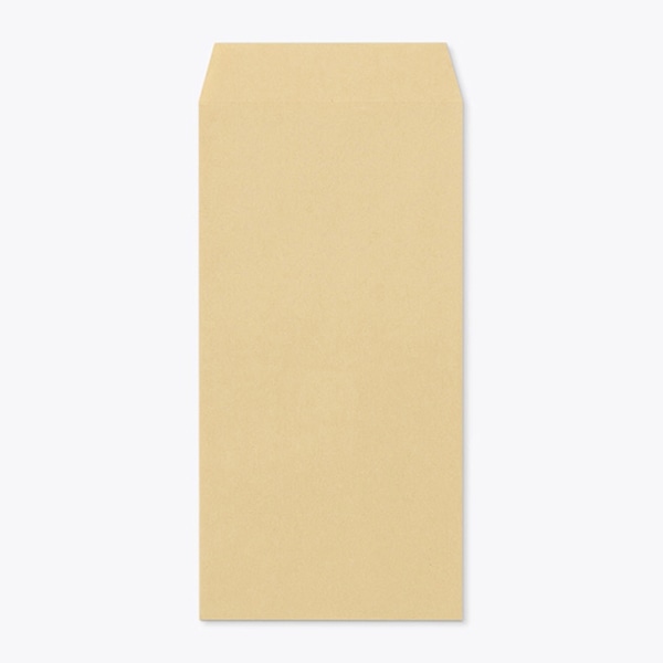 山櫻 封筒　長3　スミ貼　クラフト85 CoC　〒枠なし 00513006 　1000枚/箱（ご注文単位1箱）【直送品】