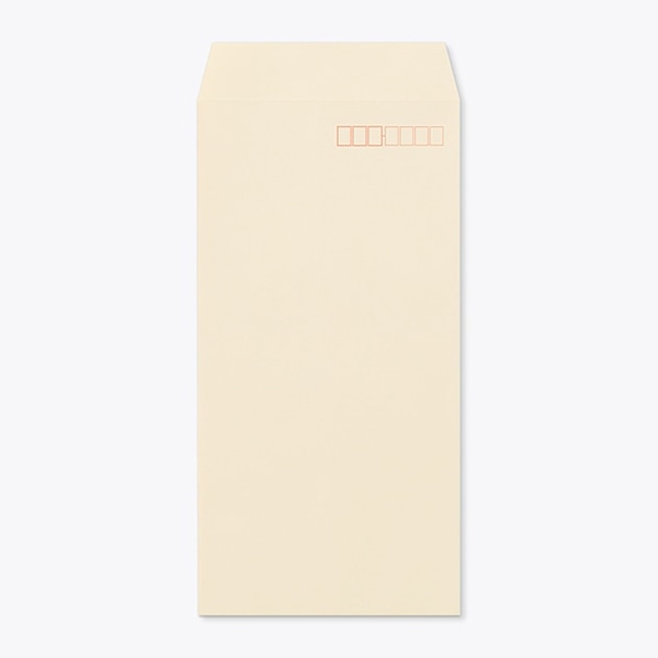山櫻 封筒　長3　スミ貼　ECベージュ80 〒枠入 00513046 　1000枚/箱（ご注文単位1箱）【直送品】