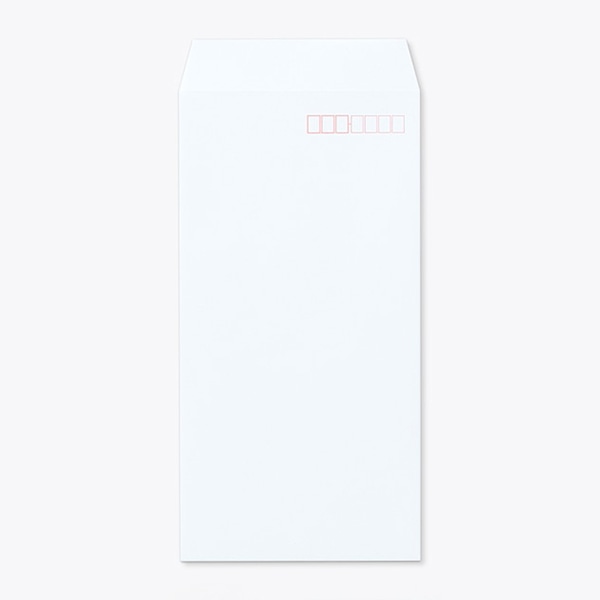 山櫻 封筒　長3　スミ貼　ECスカイ80 〒枠入 00513048 　1000枚/箱（ご注文単位1箱）【直送品】